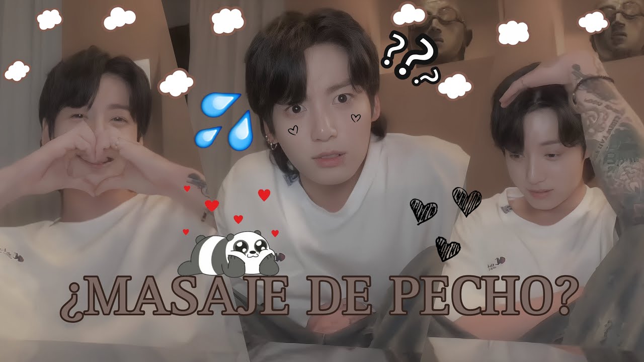 IMAGINA VIDEOLLAMADA CON JUNGKOOK : ¿MASAJE DE PECHO?