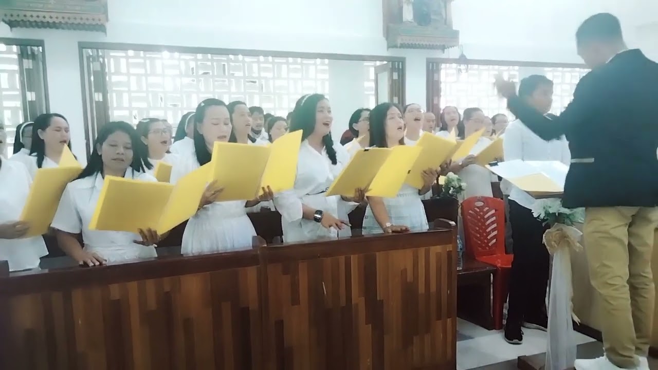 hai marilah     koor gema swara rapael (L.st.rapael) Ketapang. gereja Agustinus