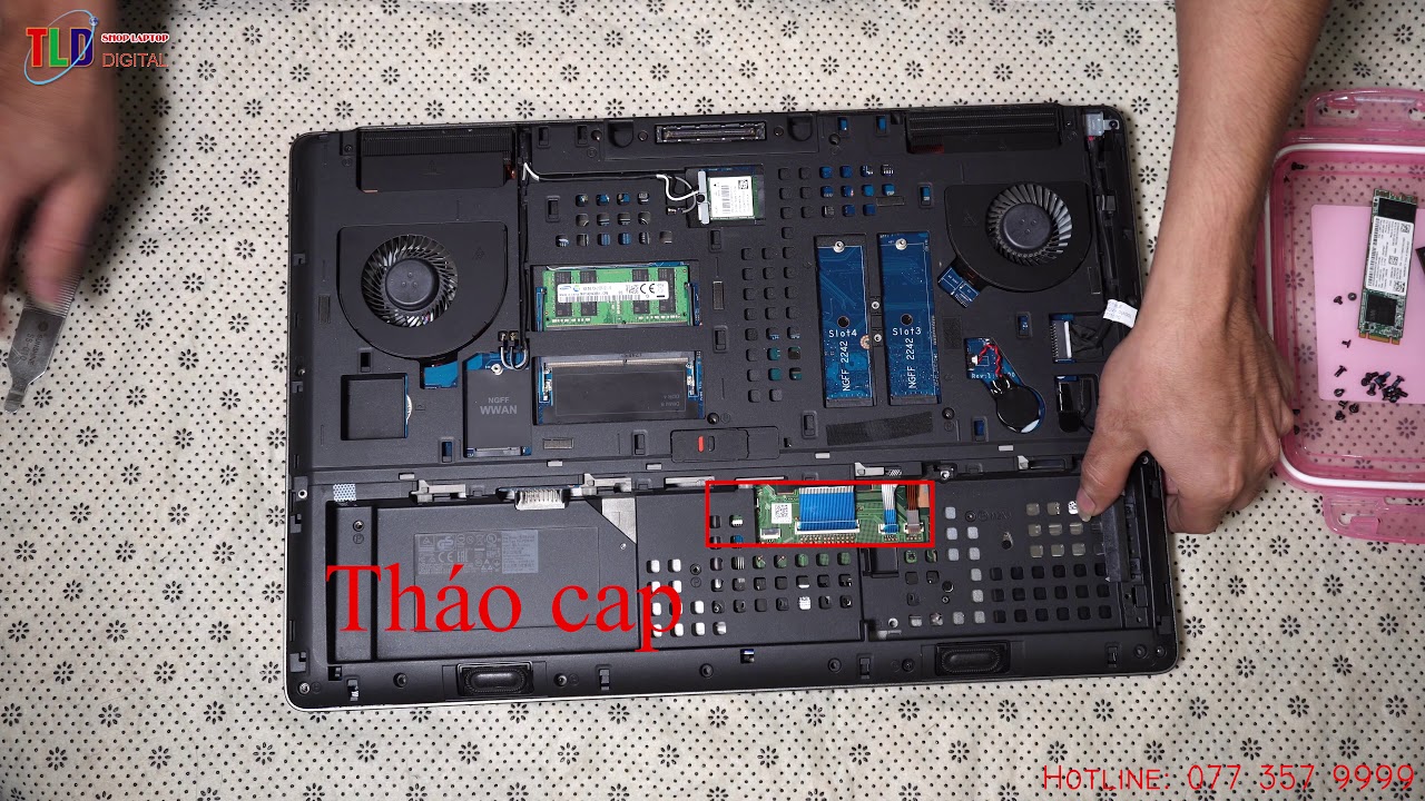 Hướng Dẫn Tháo Lắp Laptop Dell Precision 7710