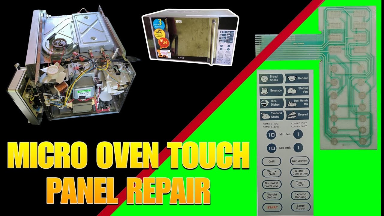 Microwave touchpad not working | How to repair microwave oven touch pad| Ifb microwave