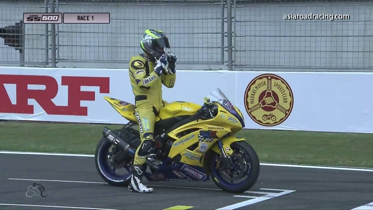 2016 ARRC Rd5 India - SuperSports 600cc Race 1 Full