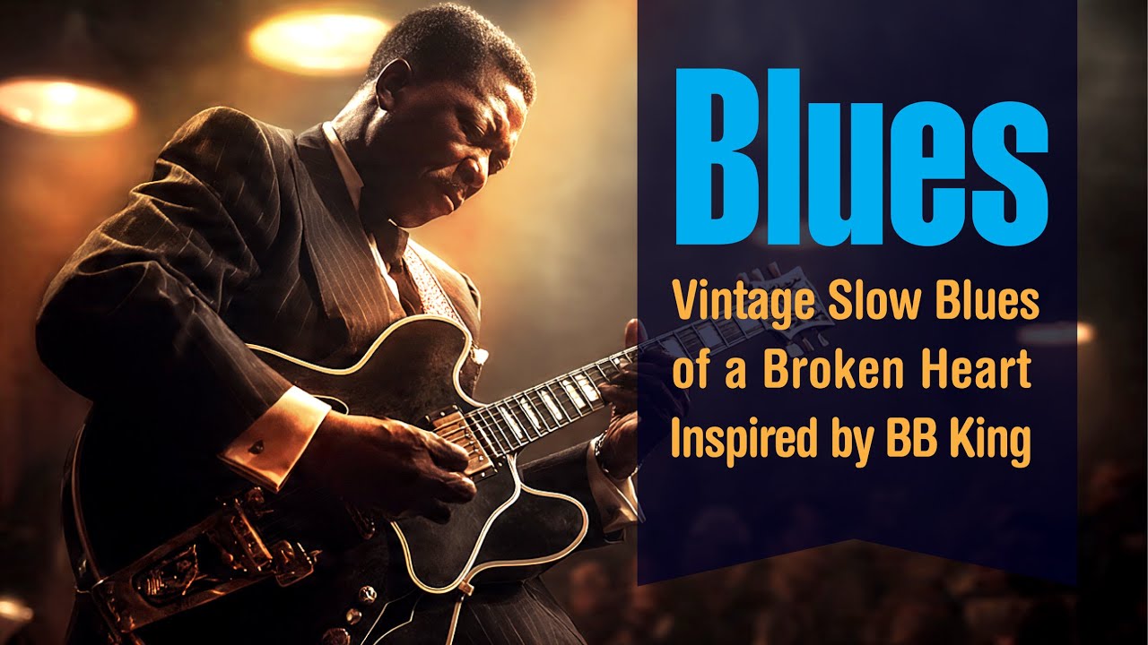 Lucille Bends the Night inspired of BB King