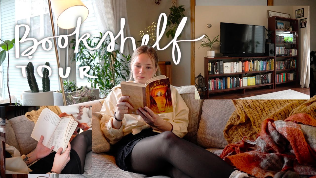 I built a custom bookshelf for my home | DIY Bookshelf, favorite christian & fantasy books
