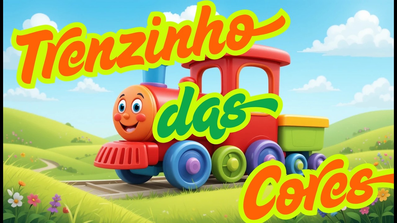 🚂Trenzinho das Cores.🚂 Vamos Ajudar o Trenzinho a achar as Cores?