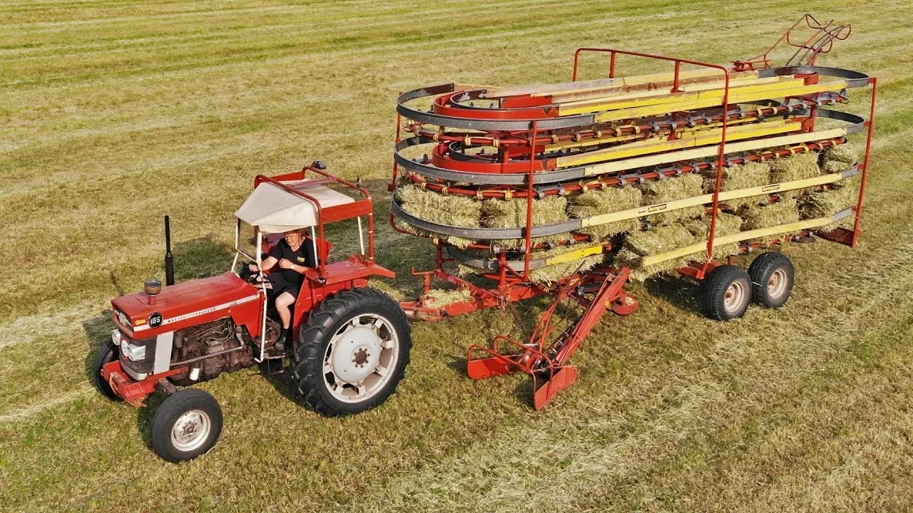 Kleine Balen Opladen | Massey Ferguson 165 + Kemper balenwagen | Kamphorst | 2020