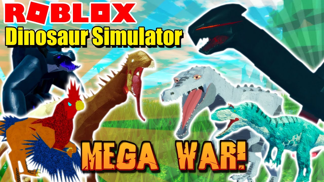 Roblox Dinosaur Simulator - MEGA War Against Loggers!