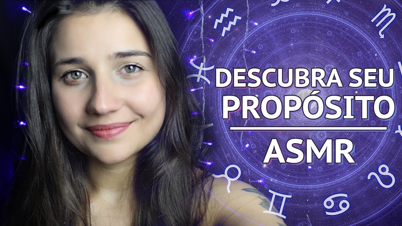ASMR CONVERSANDO COM VOCÊ SOBRE PROPÓSITO E ASTROLOGIA (SOFT SPOKEN, SONS DE CHUVA)
