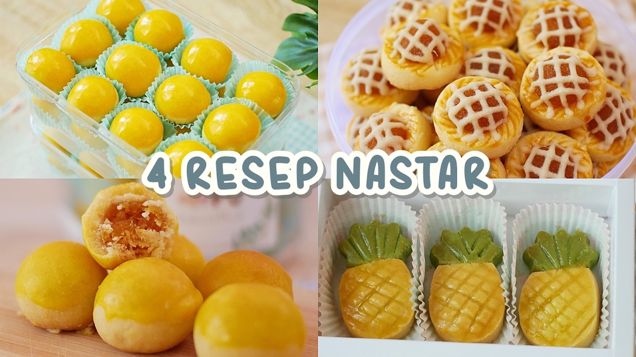 4 VARIAN RESEP NASTAR! + CARA MEMBUAT SELAI NANAS