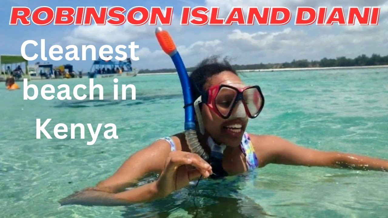 Activities at Robinson Island - Diani (Swimming + Snorkeling + Boat ride)