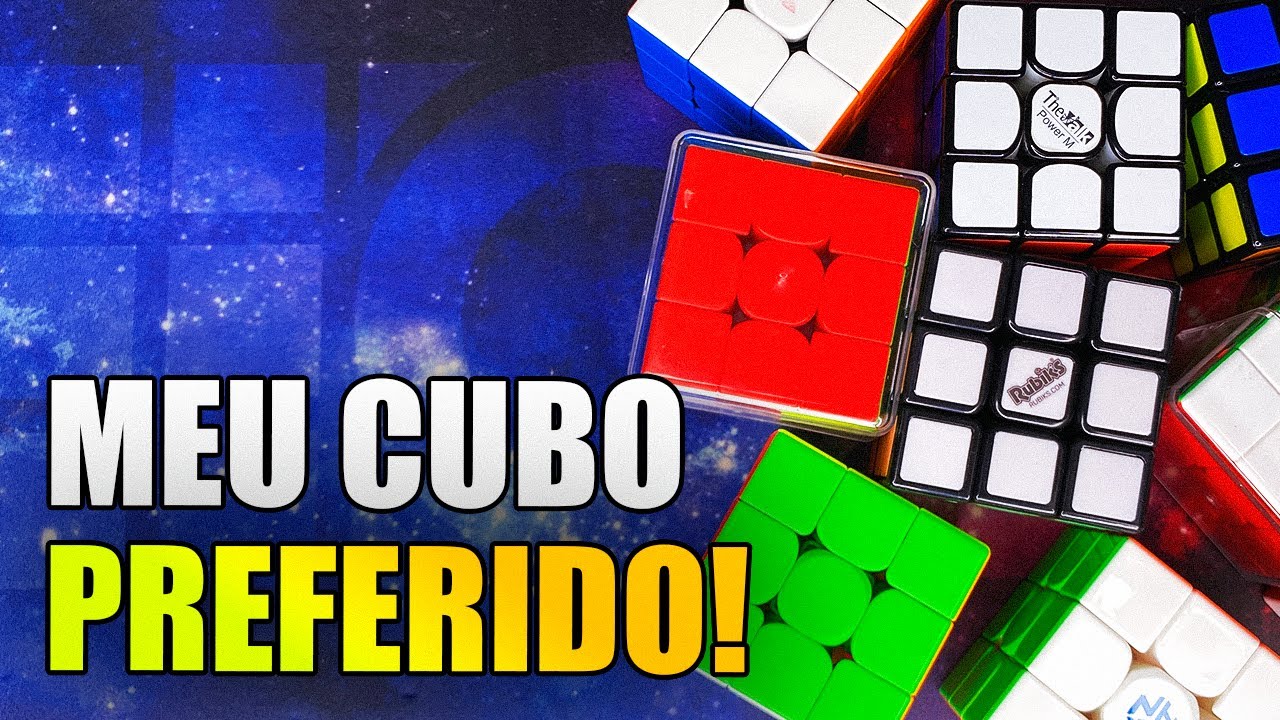 ESSE É MEU CUBO MAGICO PREFERIDO!