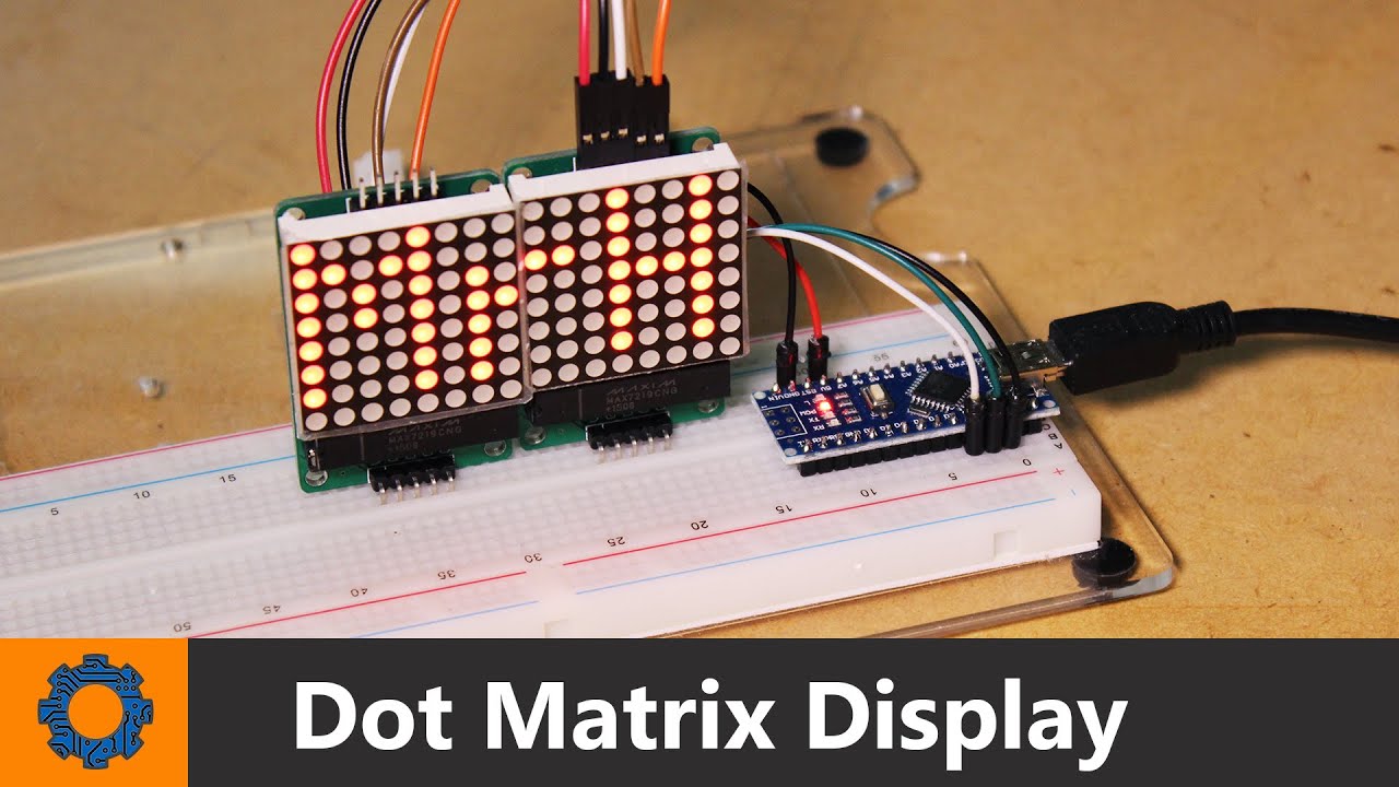 Arduino - Mini Dot Matrix Display