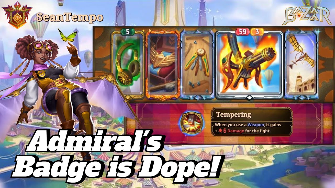Admiral’s Badge Sealed the 10 Win! - The Bazaar 10.0