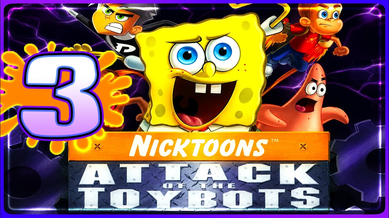 Nicktoons: Attack of the Toybots Walkthrough Part 3 (PS2, Wii)