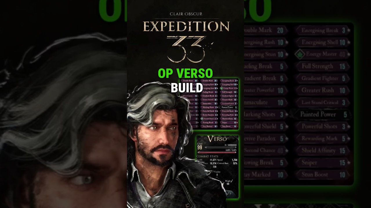 This BROKEN Verso Build Makes You IMMORTAL in Expedition 33! #expedition33 #expedition33tips #build