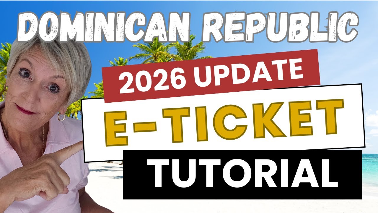 Dominican E-Ticket Explained - Every Question Answered (With Screen Share!)