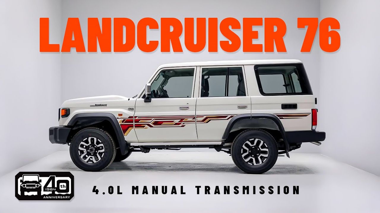 New Toyota Land Cruiser 76 4.0L Manual – The Real Off-Road King 🔥
