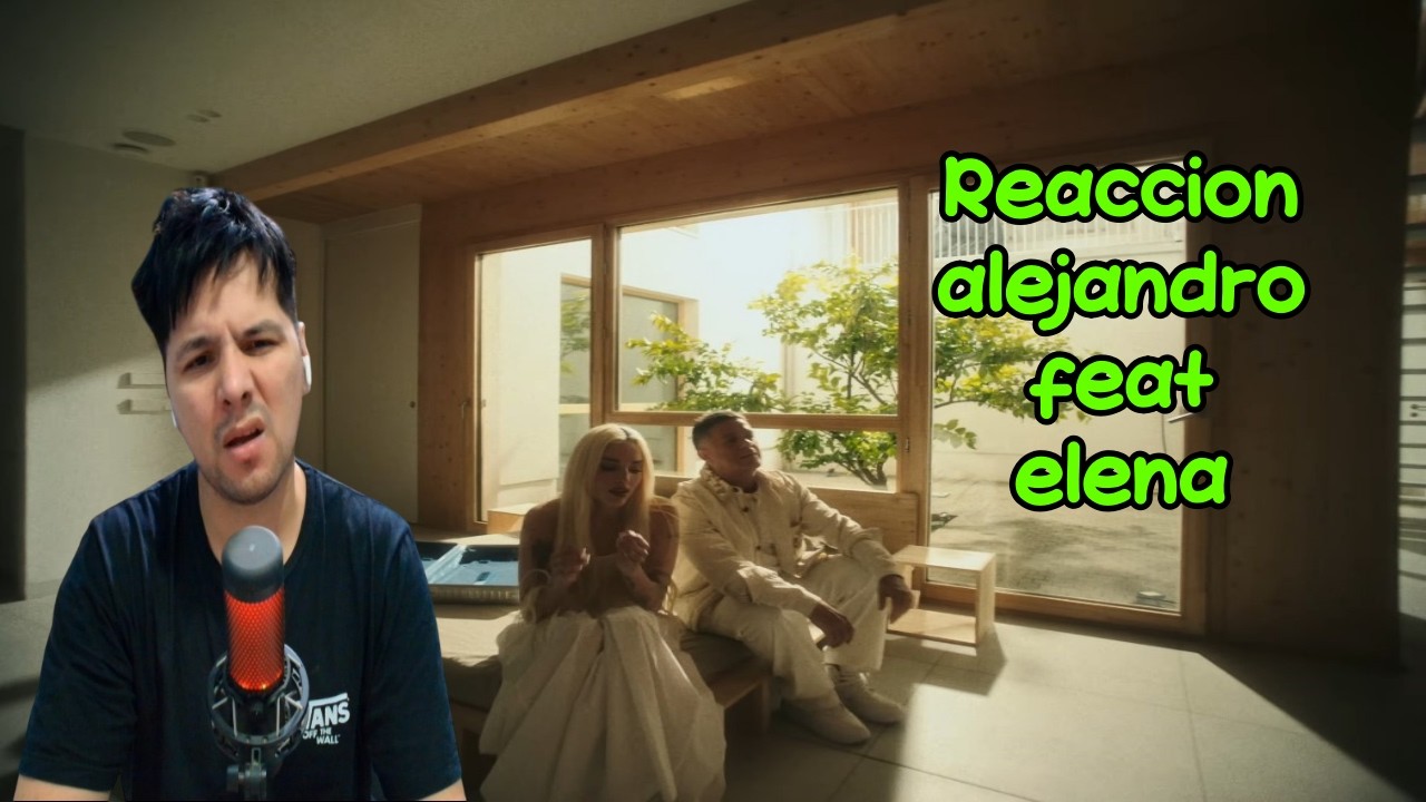 Reaccion Alejandro Sanz, ELENA ROSE   Rimowa Video Oficial