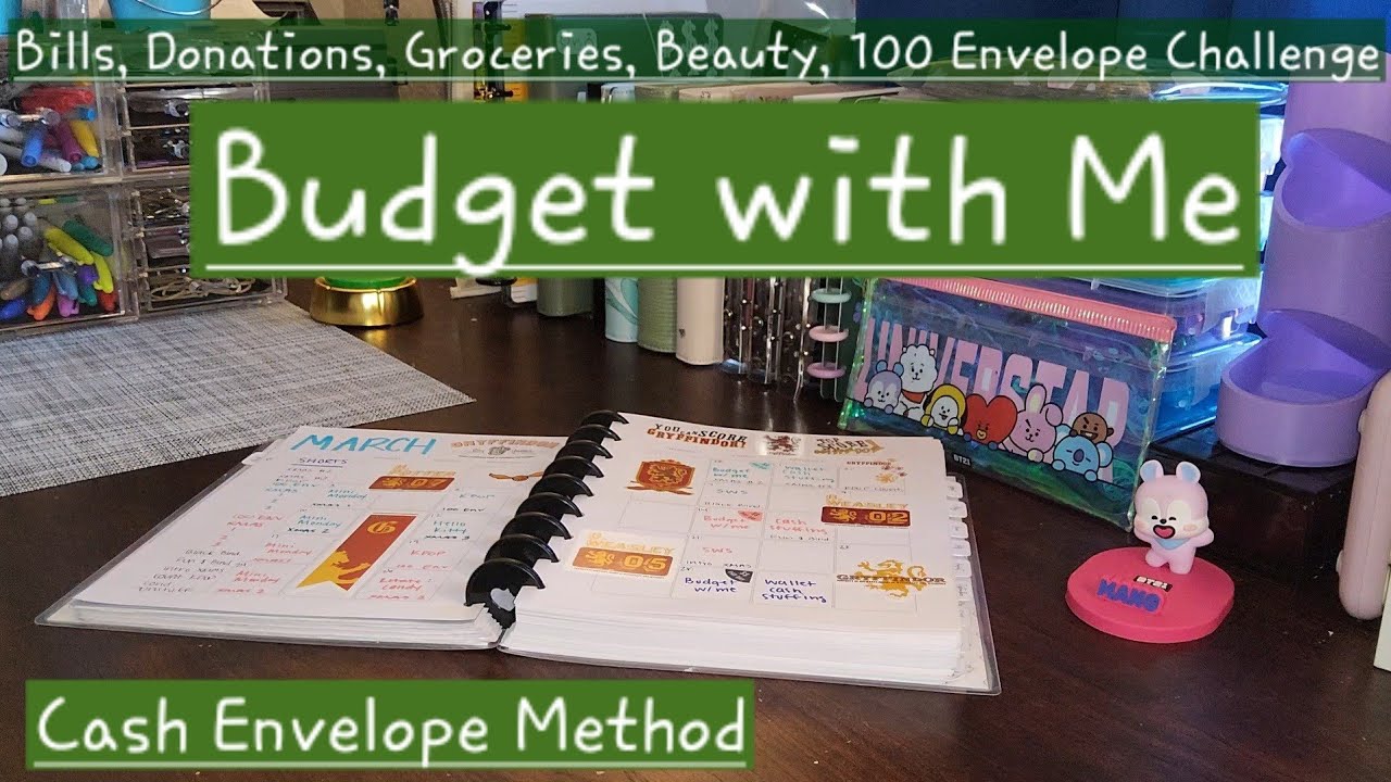Budget with Me | March Pay #1 | Budget by Paycheck | Cash Budgeter
