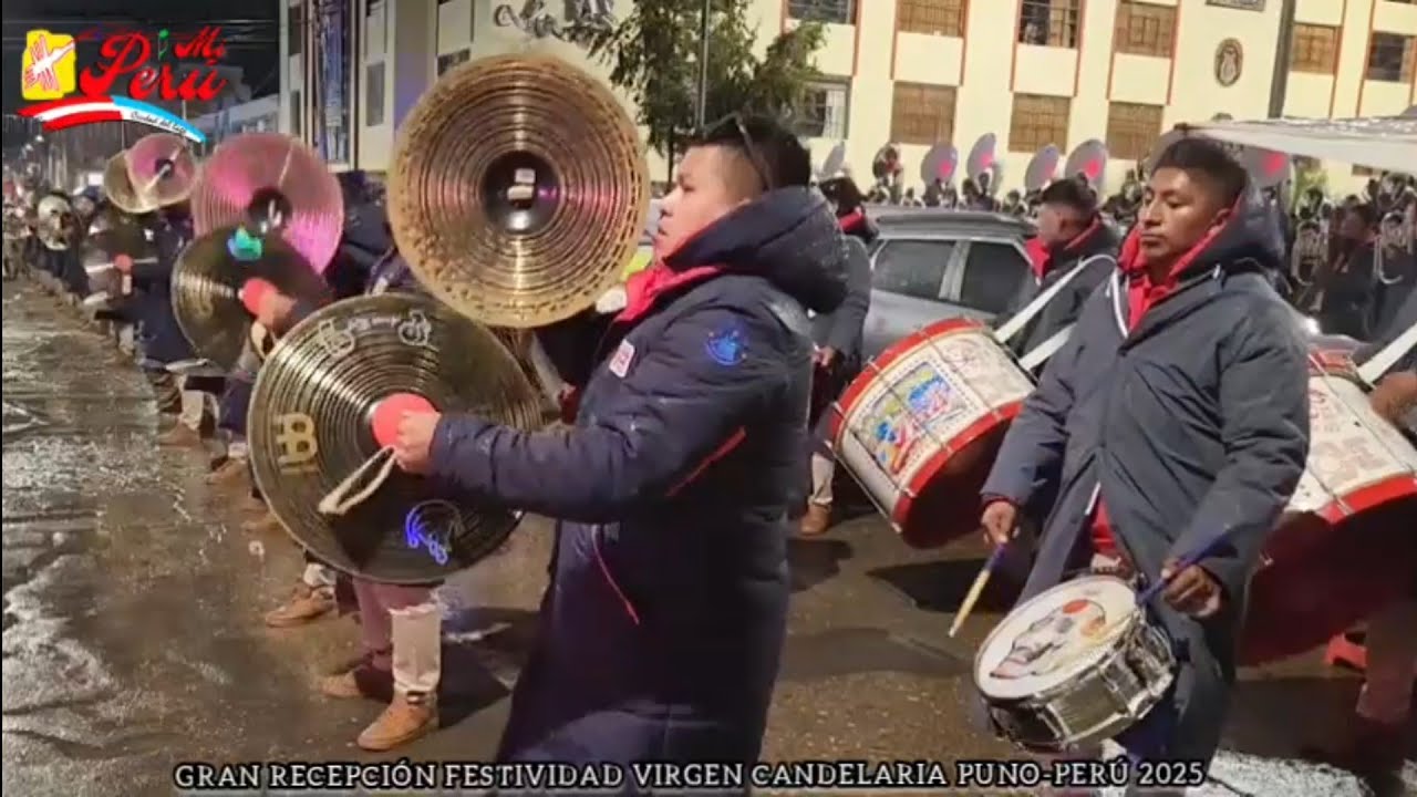 Gran banda Instrumental Mi Perú Festividad Virgen de la Candelaria Puno Perú 2025