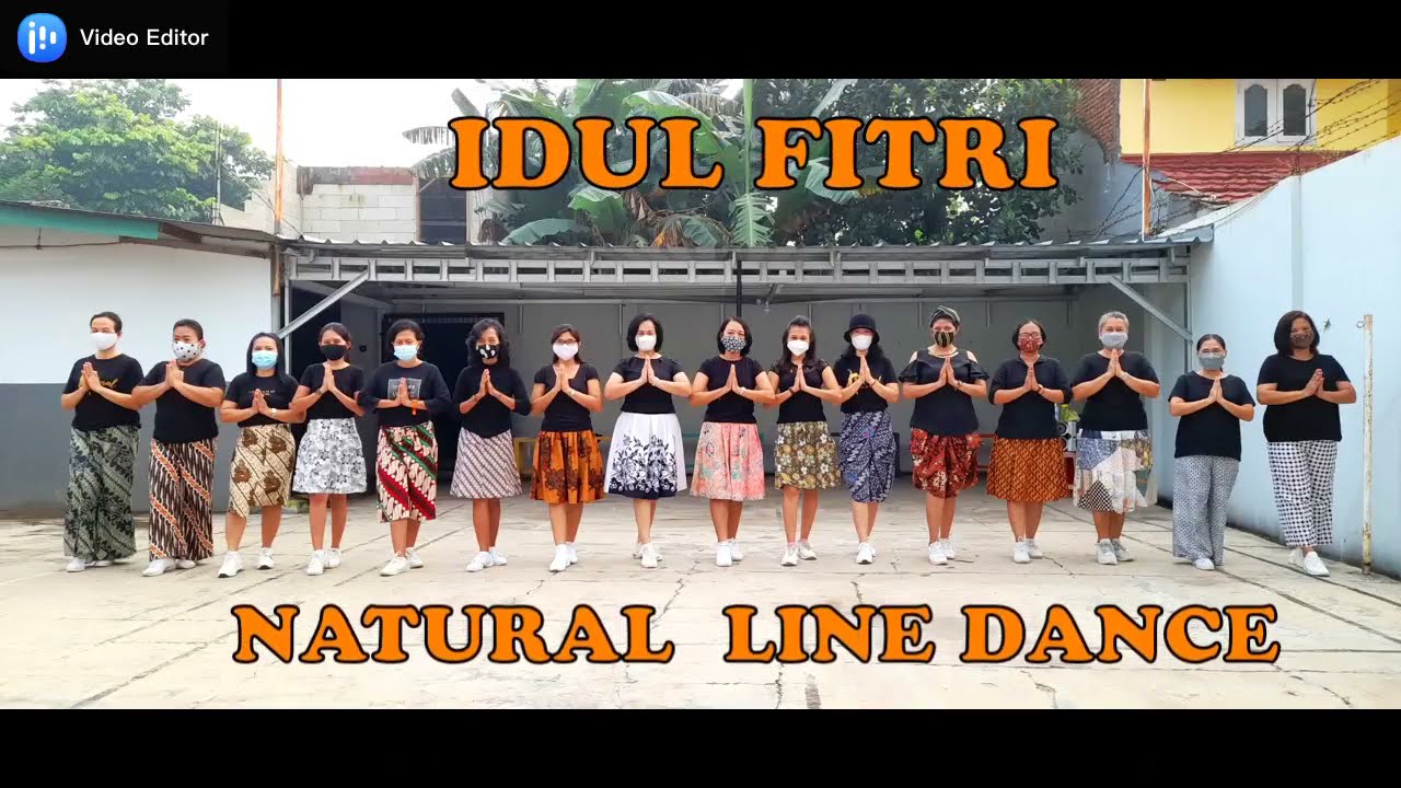 IDUL FITRI Line Dance // Demo by Natural LD // Choreo by Wiwied