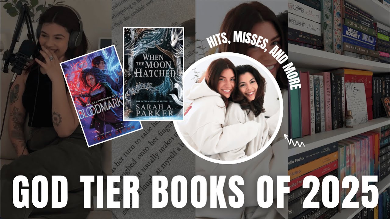 Our mid year reading wrap up! The hits, the misses, and a reading goal check in ✨