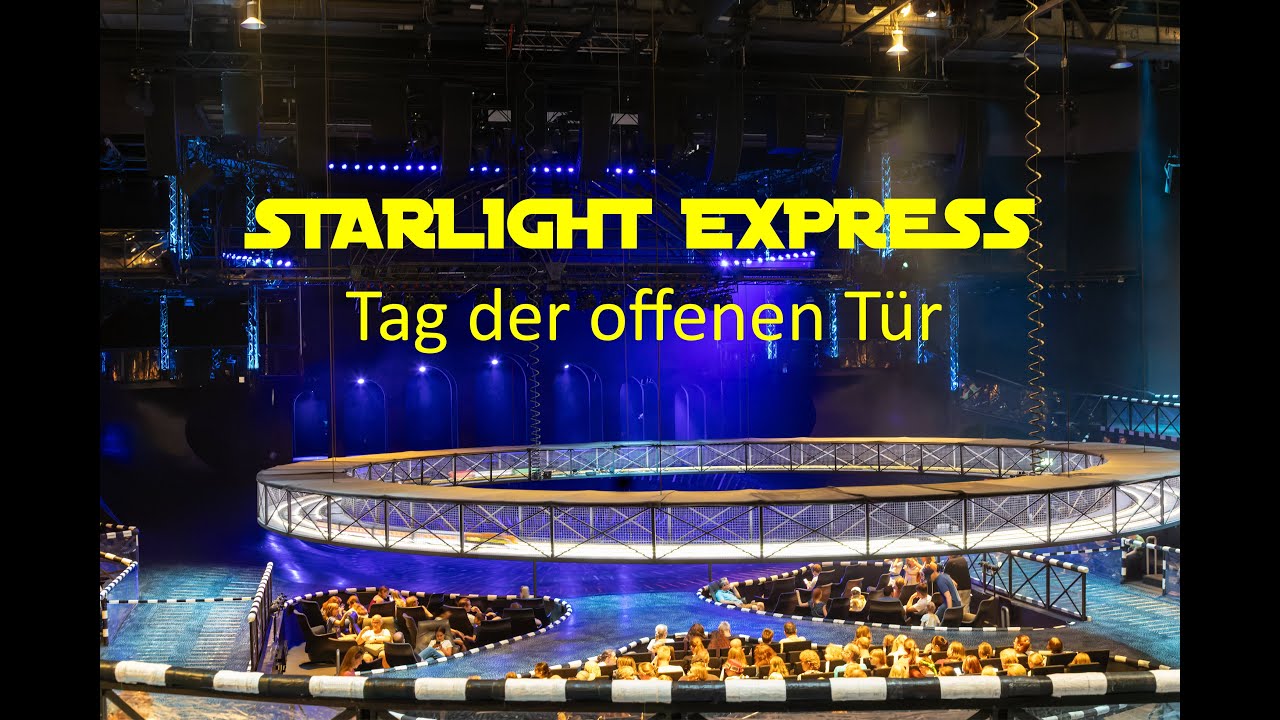 STARLIGHT EXPRESS Tag der offenen Tür Bochum 2024, Backstage, Technik (Mikes Musical-World Folge 46)