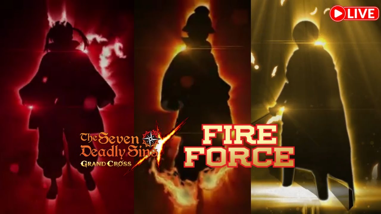 Fire Force Collab H-2, New Char New Relic, Farming Burung dan  Rusa 3 set [7DS Grand Cross]