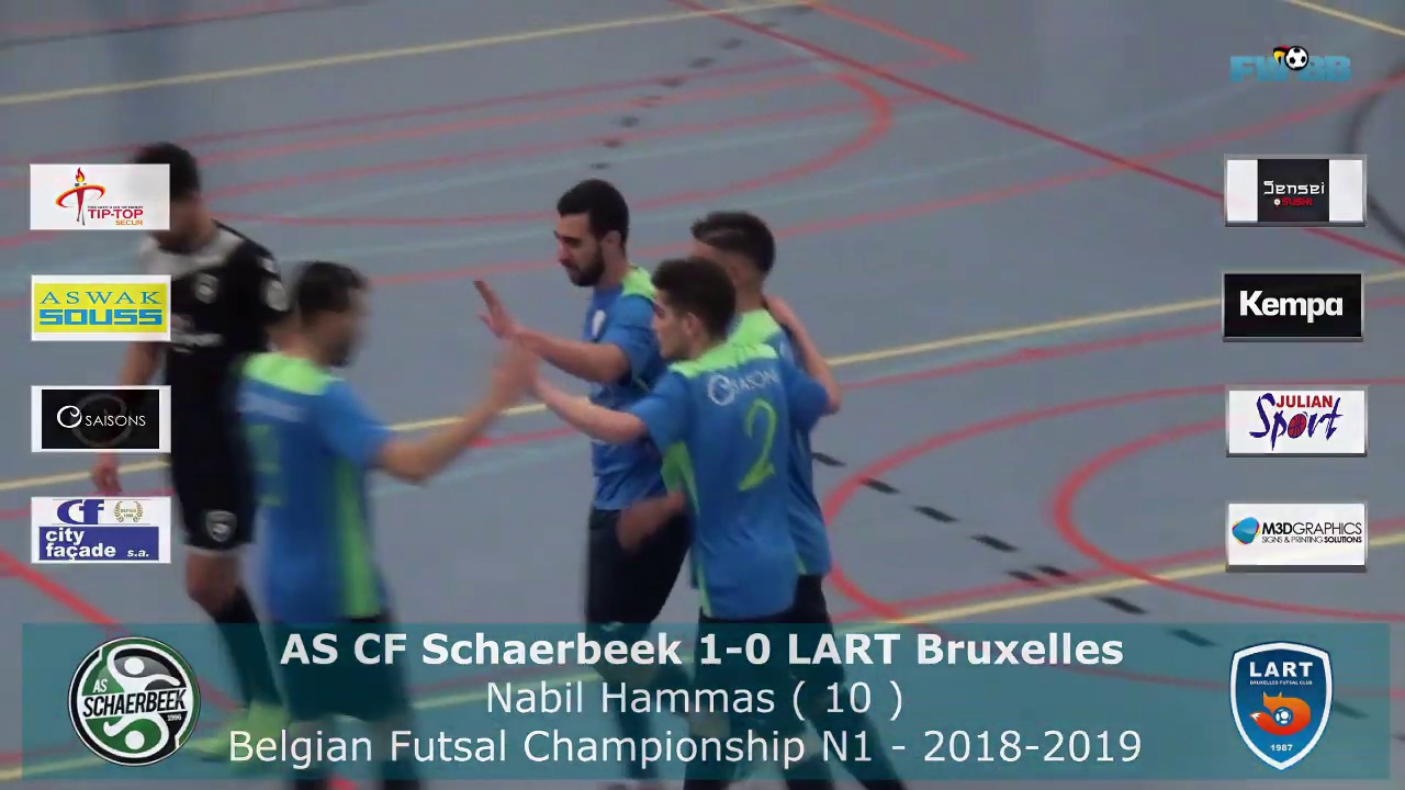 AS CF Schaerbeek - LART Bruxelles (25/01/2019)