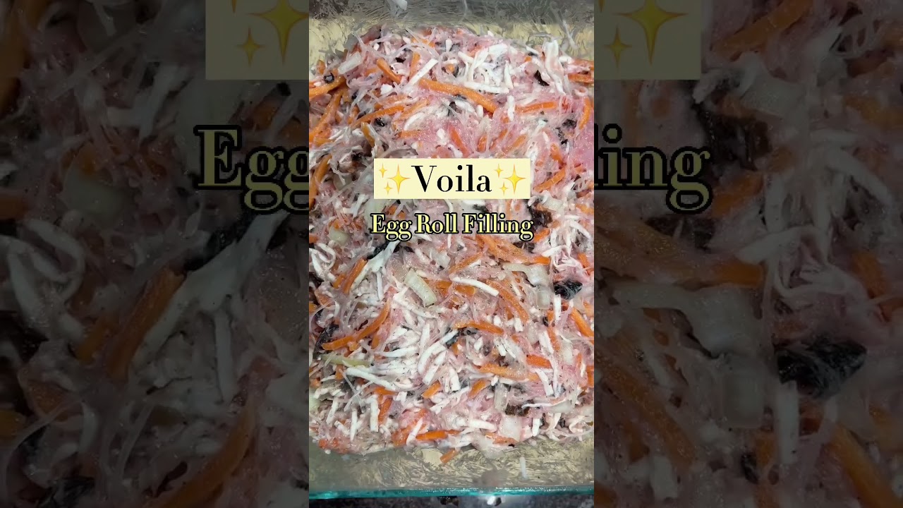 Vietnamese Vermicelli Noodles with Egg Rolls [aka Bun Cha Gio]