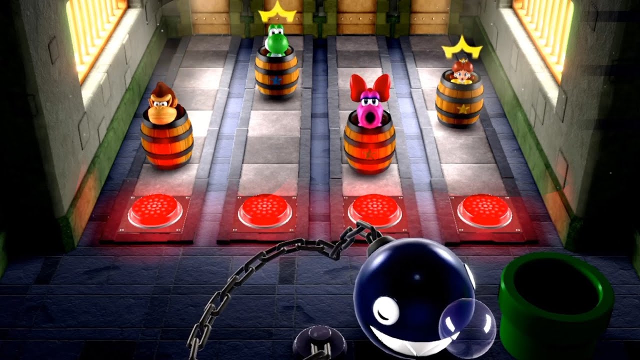 Mario Party Superstars MODDED Gameplay: DK vs Yoshi vs Birdo vs Daisy