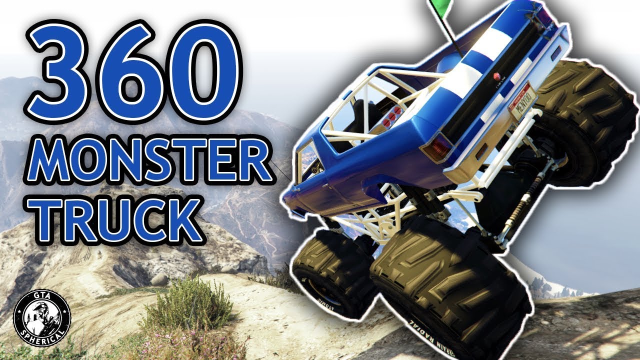 360° Monster Truck Ride | A GTA V VR Experience