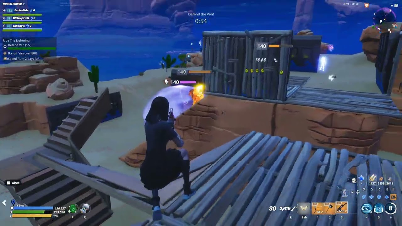 Fortnite STW – Daily Mision RIDE The LIGHTNING #1