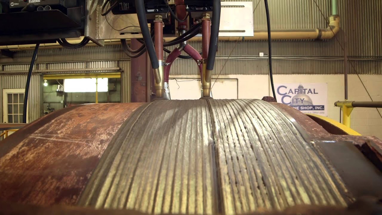 Submerged Arc System and Metal-Cored Wire Conversion Shaves Days Off Jobs for Machine Shop