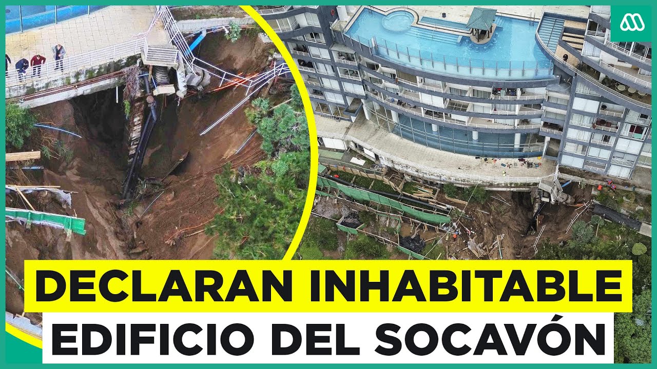 Socavón: Declaran inhabitable el edificio Euromarina II por desplazamiento de tierra