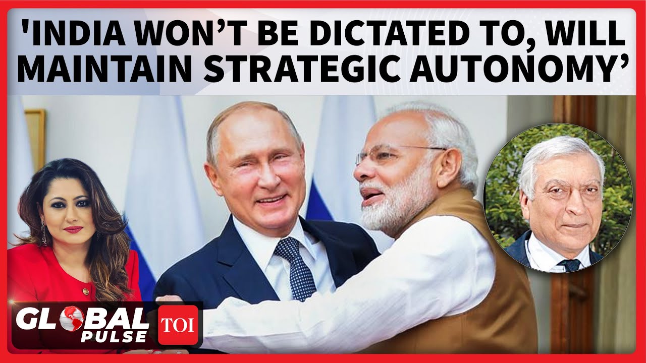 'Can't Allow Others To Dictate To Us': Ex-Foreign Secretary On Putin's India Visit| Global Pulse