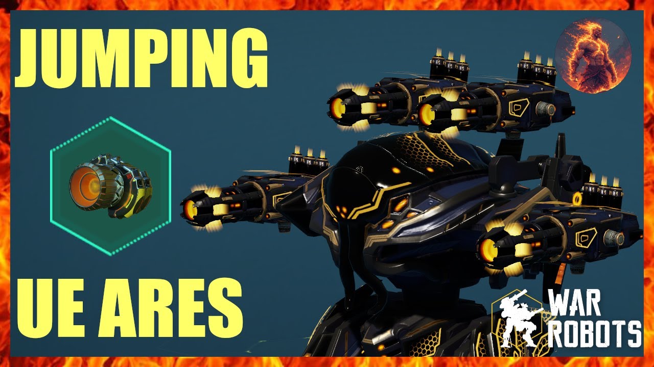 Jumping Ares - Full Gameplay and Build - Ultimate Ion  #warrobots #warrobotsgameplay #robotgame