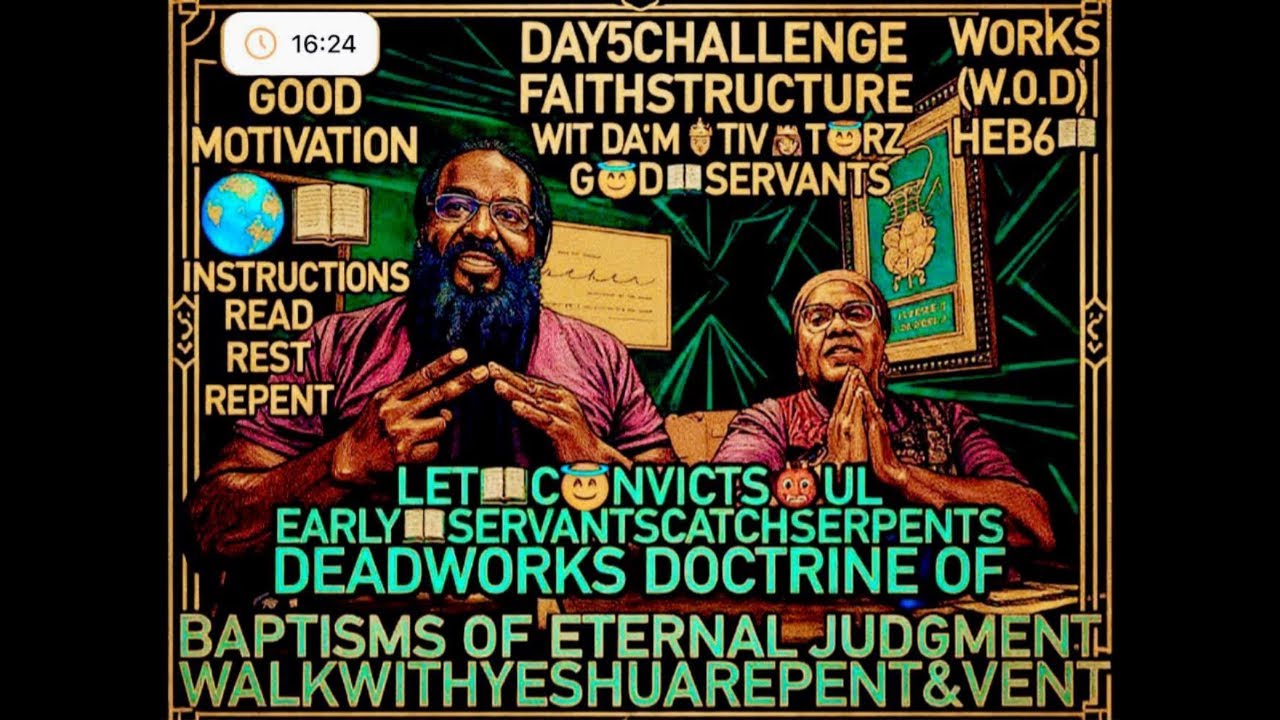 #DEADWORKS(W.O.D)doctrine of #baptisms of eternal judgment #1AccordFOSYHWH #twenty6xposerpaganism