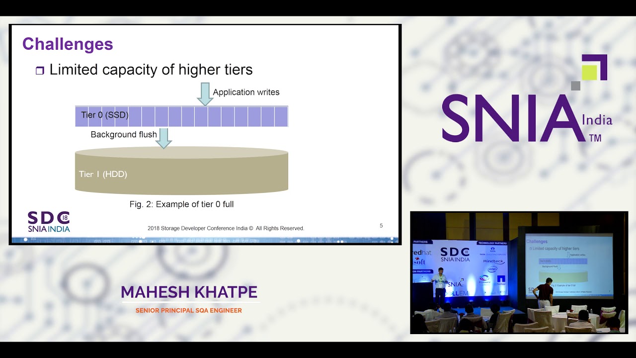 Manage flash storage efficiently in a multi-tenant cloud environment - SDC India 2018