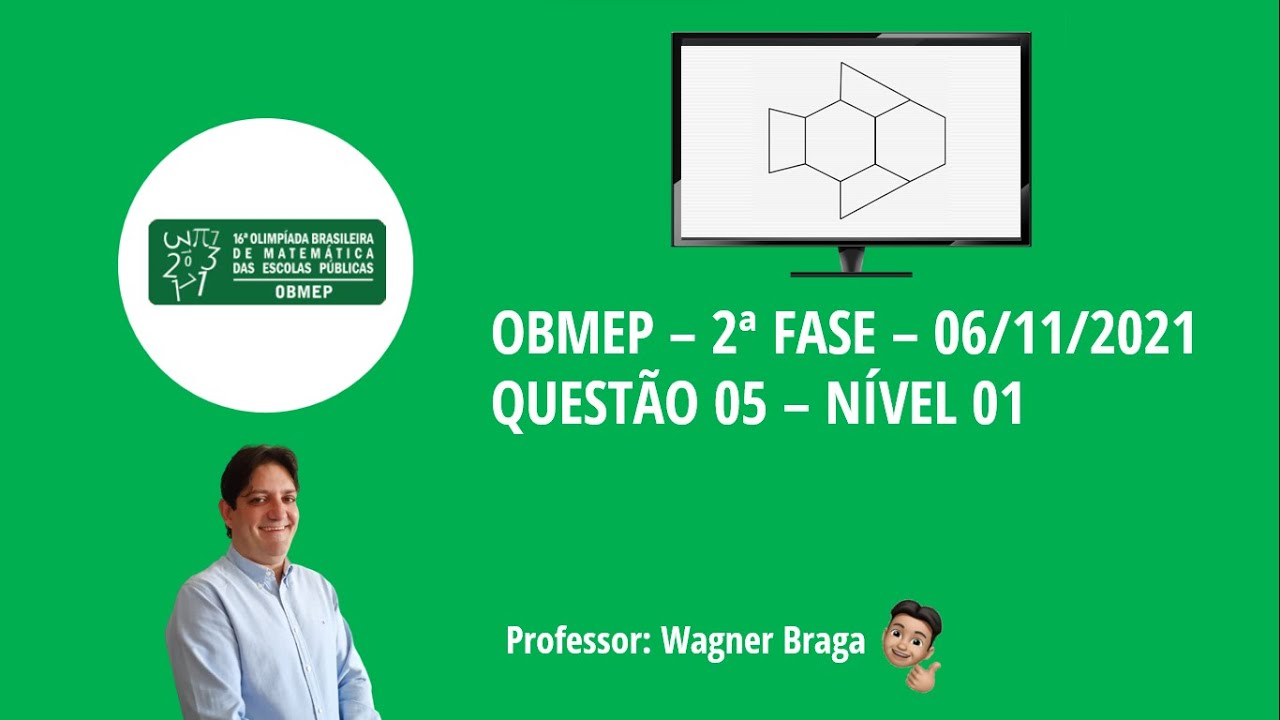 Questão 05 - OBMEP - 2ª Fase 2021 - Nível 01 - Gabarito - Resolução