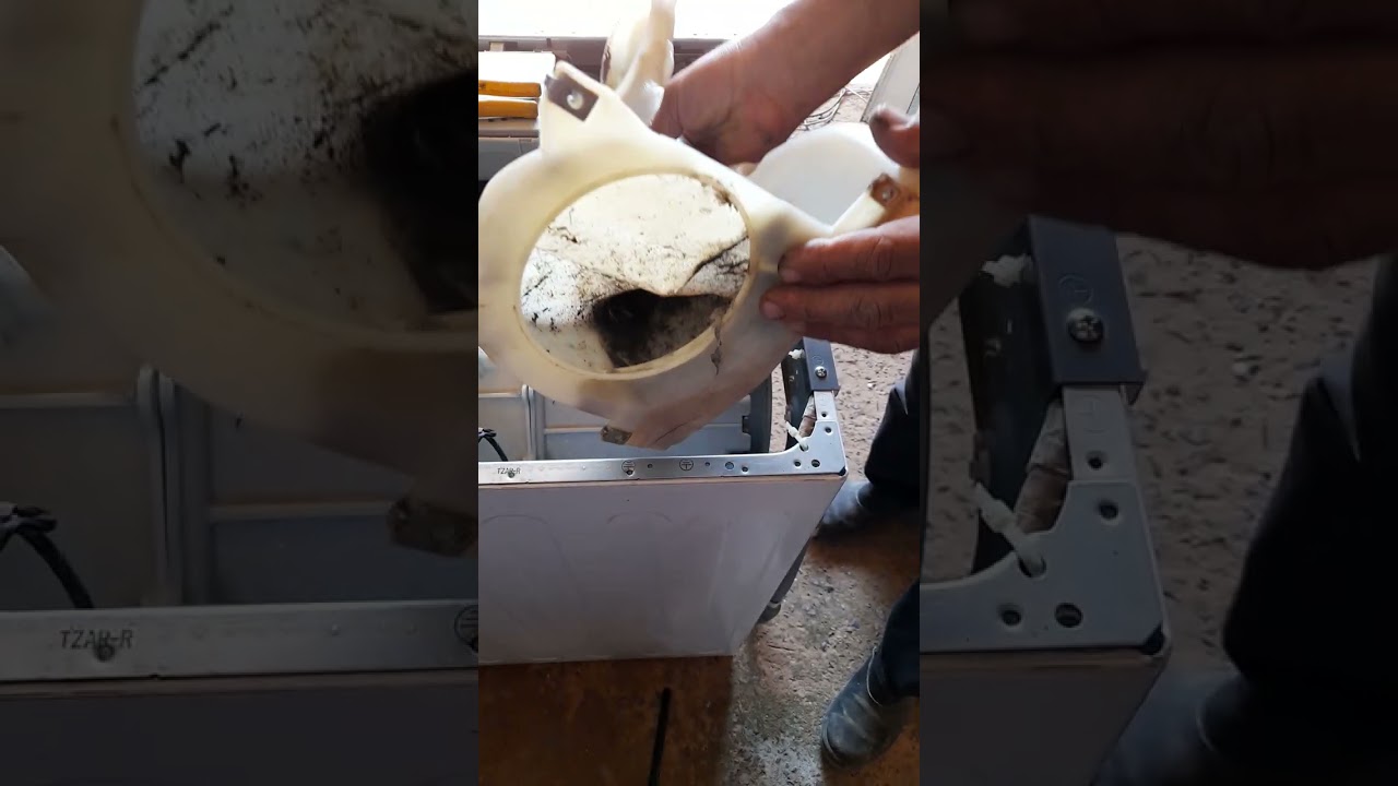 Limpeza e manutenção do duto de secagem da Lava Seca LG