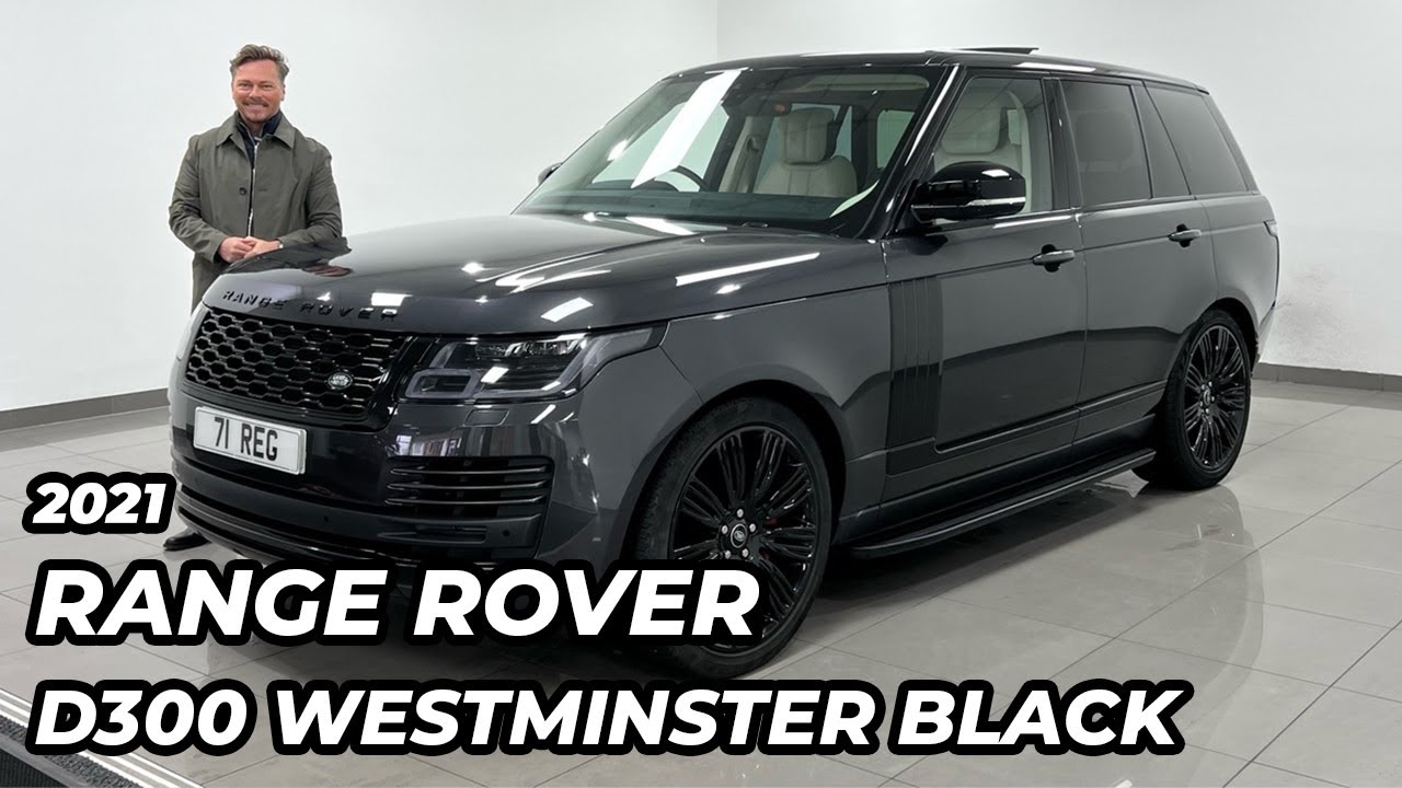 2021 71 Range Rover 3.0 D300 Westminster Black