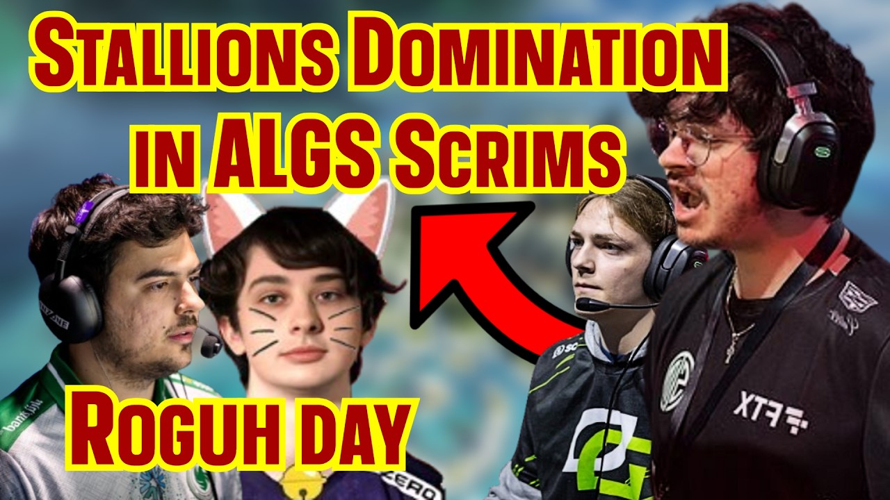 Albralelie and TEAM absolutely Domination in the ALGS Scrims | Apex Legends