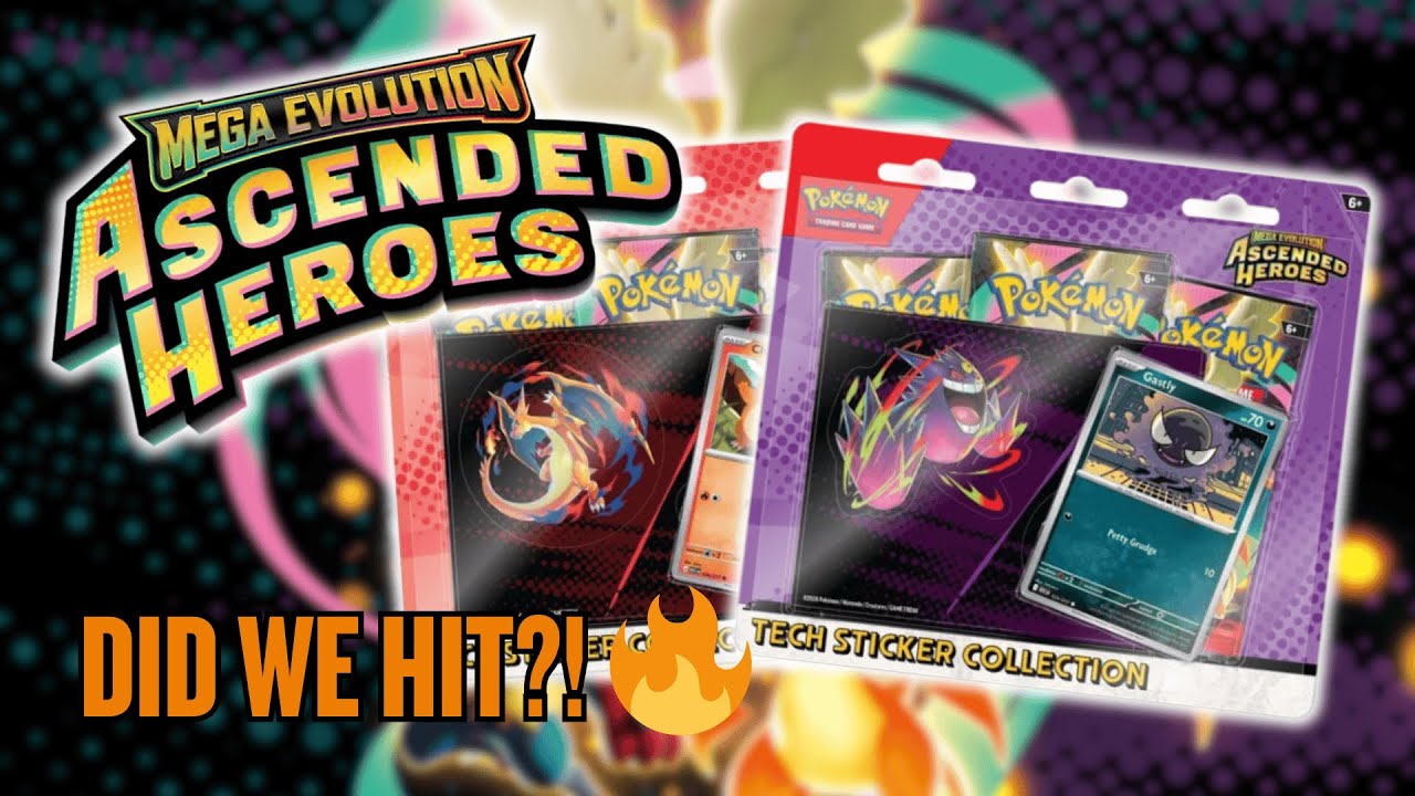 Открыты блистерные упаковки Pokémon Ascended Heroes! | Card Goblin 🧙‍♂️