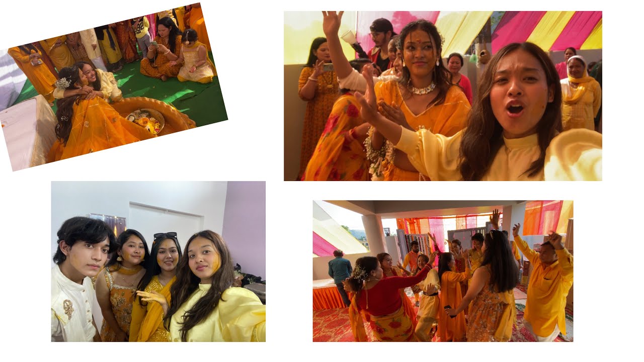 Finally Akash is here 🥰||| Varsha ki haldi meh maza agya 😄😁❤️❤️❤️