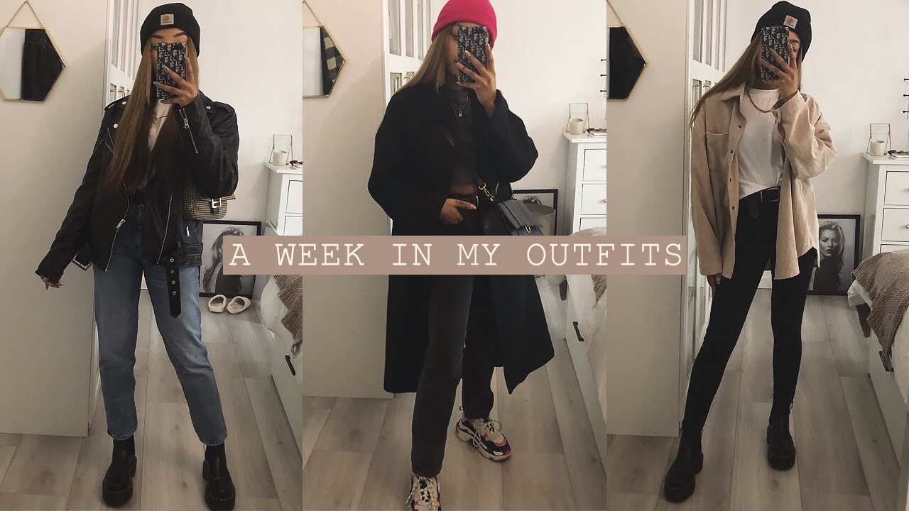 a week in my outfits #4