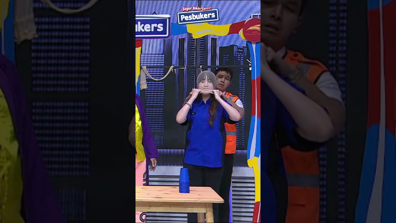 Kocak banget muka Vior pake Stocking #pesbukers #shorts