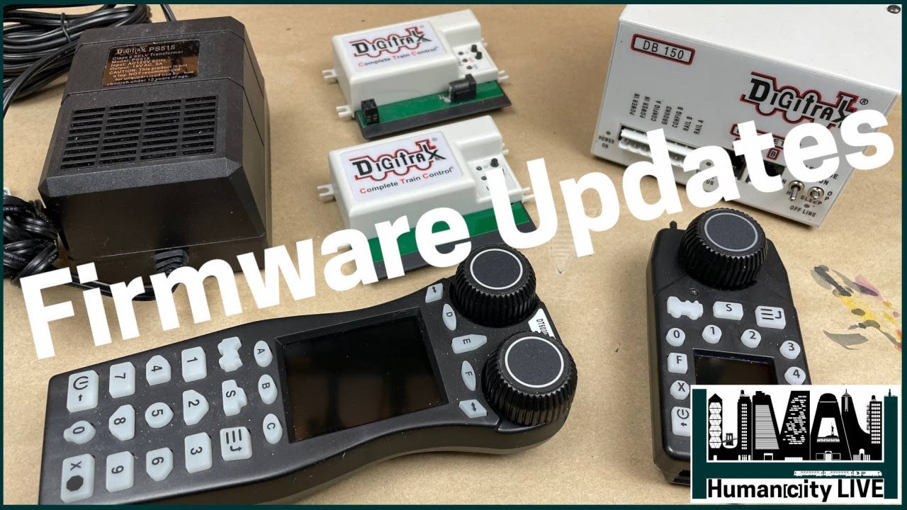 L70 | Digitrax Firmware Updates | DT602D, UT6D and UR93 | Hangout With Human[c]ity