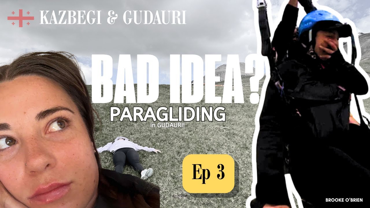 Paragliding Gone Wrong? | Kazbegi & Gudauri Summer Adventure 🌄 | Georgia Ep 3/6