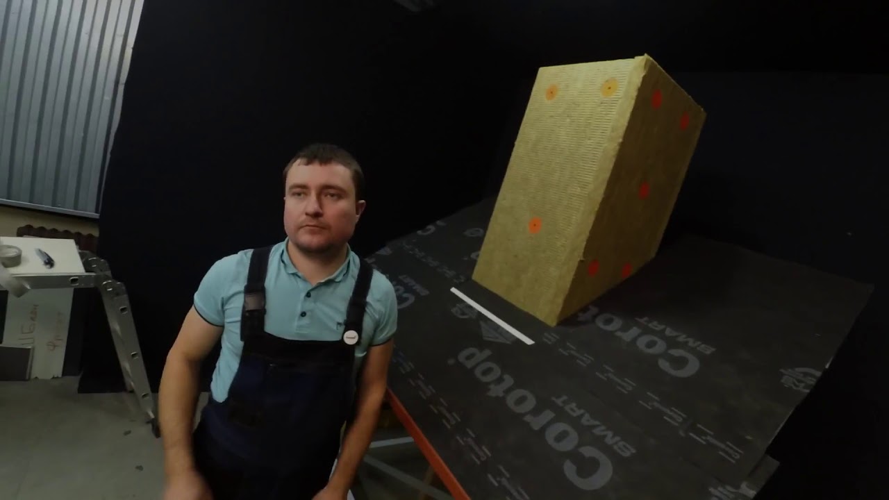 Монтаж мембраны вокруг трубы