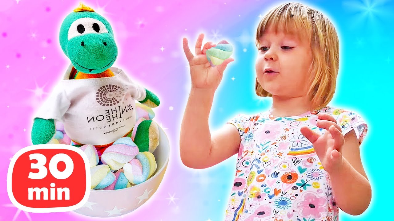 Daily Routines with Bianca & Mommy: Play-Doh Crafts, Shopping, and Beach Fun!